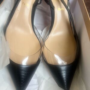 Christian Louboutin Black Heels Elegant Design